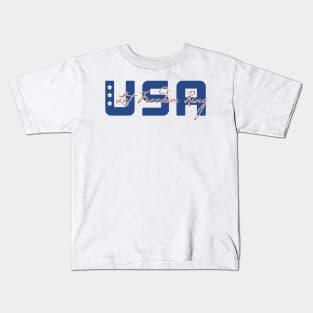 USA let freedom ring Kids T-Shirt